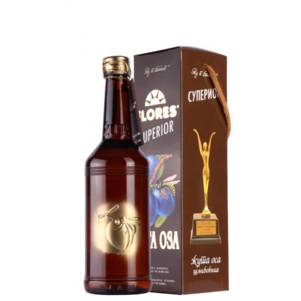 Rakija ŽUTA OSA Superior šljiva 0,7l