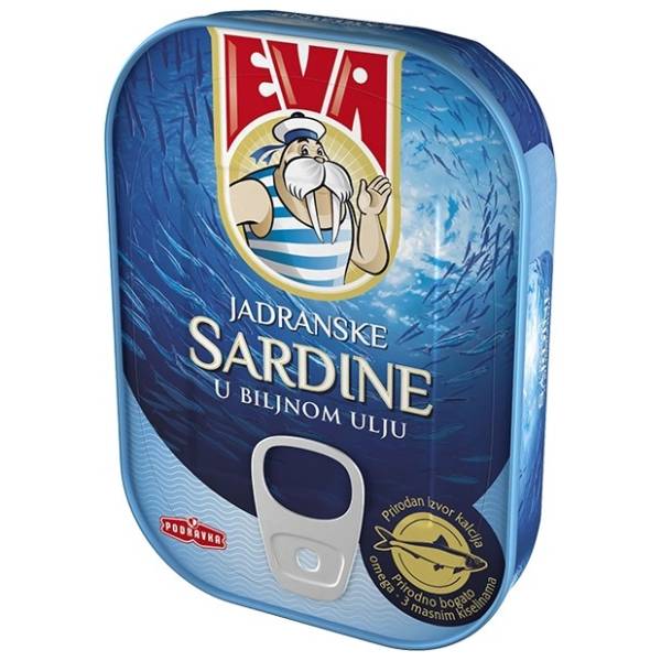 Sardina EVA u biljnom ulju 100g