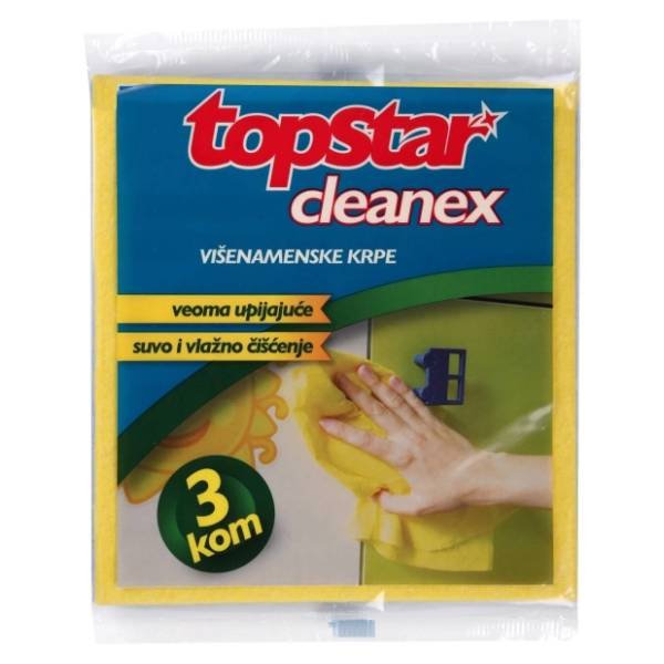 TOP STAR krpa za prašinu 3kom