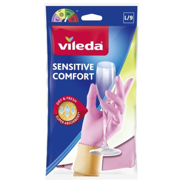 VILEDA rukavice sensitive L