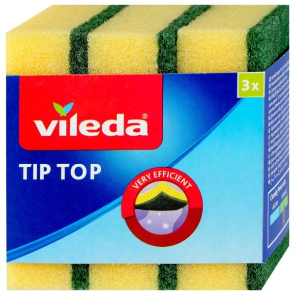 VILEDA tip top sunđer 3kom