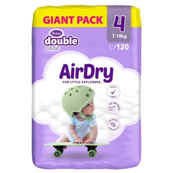 VIOLETA pelene Air dry 4 120kom