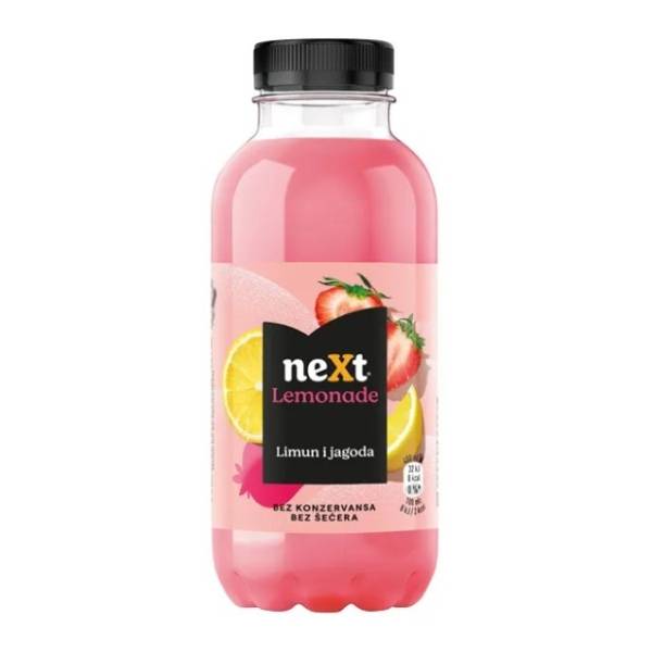 Voćni sok NEXT Lemonade limun i jagoda 400ml