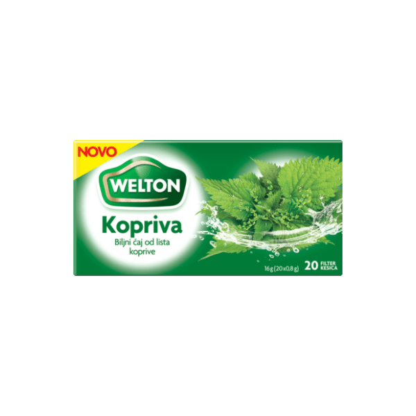 WELTON čaj kopriva 16g	