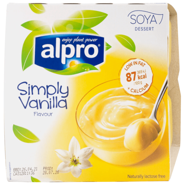 ALPRO sojin dezert vanila 4x125g