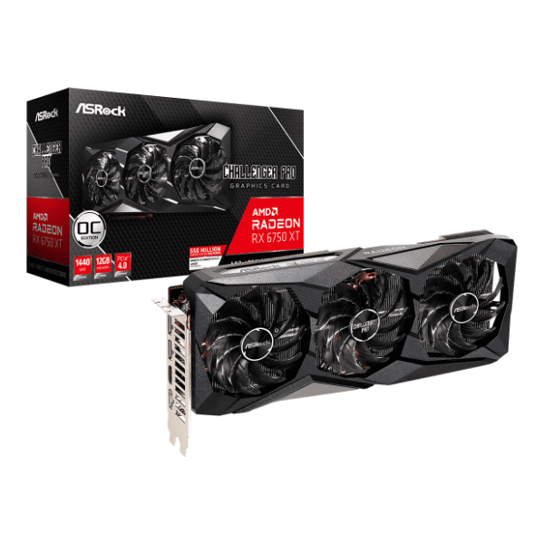 ASRock AMD Radeon RX 6750 XT Challenger Pro OC 12GB GDDR6 192-bit grafička kartica