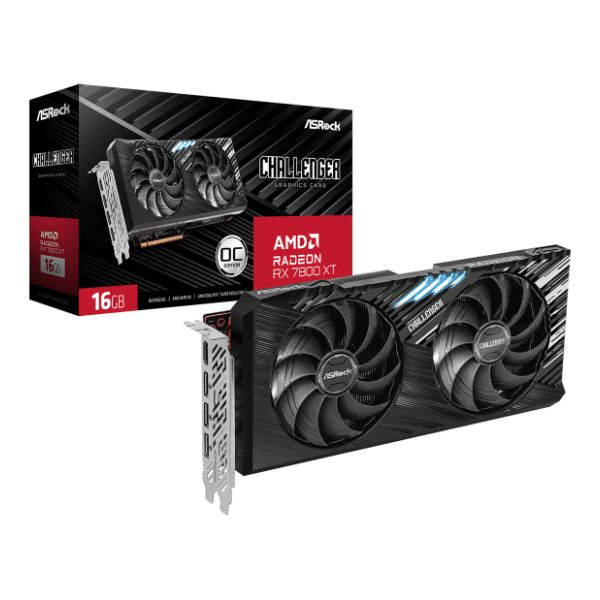 ASRock AMD Radeon RX 7800 XT Challenger OC 16GB GDDR6 256-bit grafička kartica