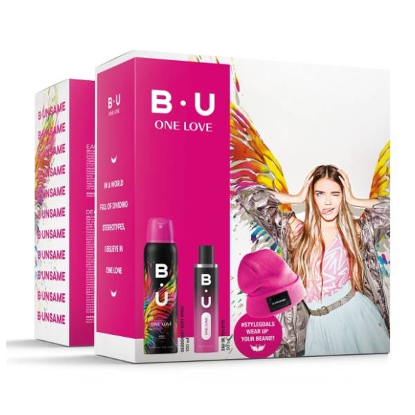B.U. set One love (toaletna voda, dezodorans i kapa)