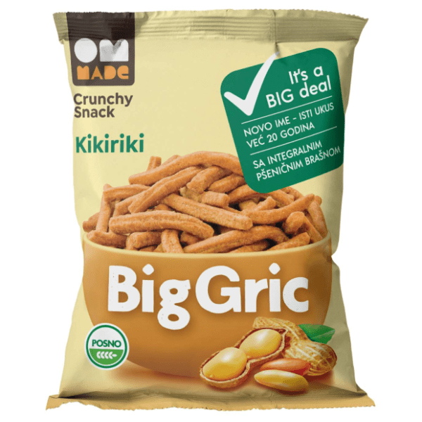 BIG GRIC grisine kikiriki 70g
