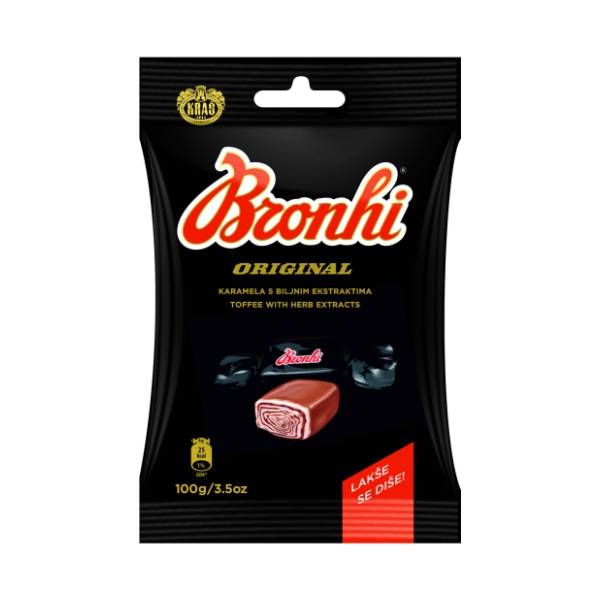 Bombone KRAŠ Bronhi original 200g