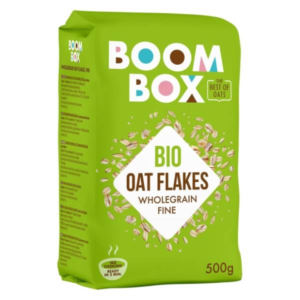 Ovsene pahuljice BOOM BOX bio  500g