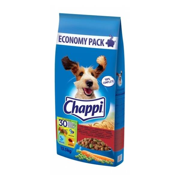 CHAPPI briketi živina i povrće 13,5kg