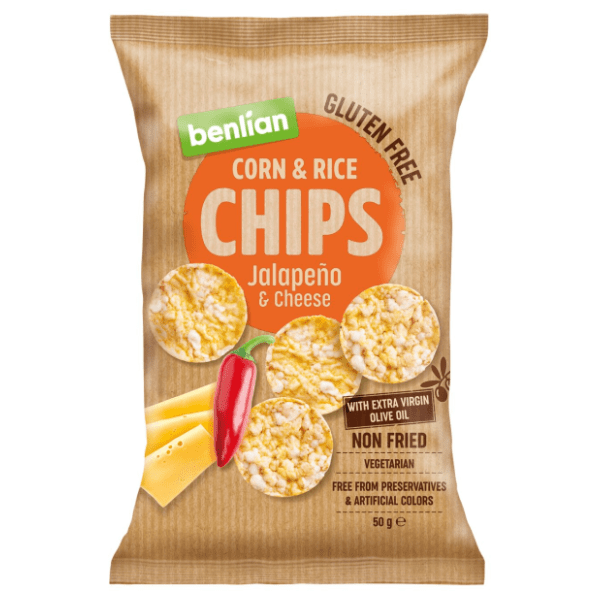Čips BENLIAN halapenjo sir 50g