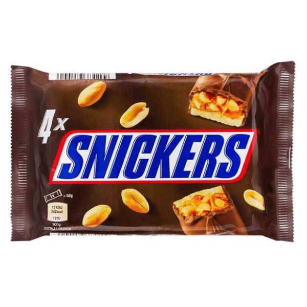Čokoladica SNICKERS classic 4x50g