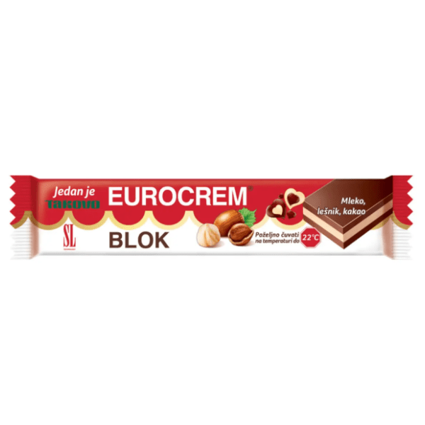 Čokoladica SWISSLION Eurocrem blok 20g
