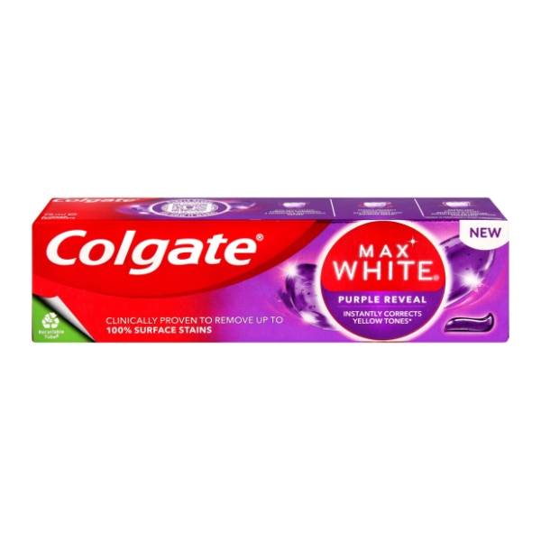Pasta COLGATE Max white Purple reveal 75ml