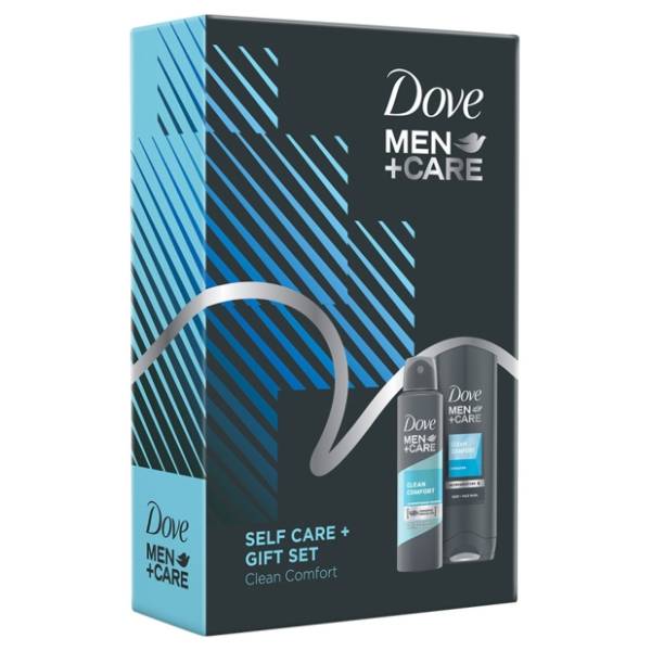 DOVE set Clean comfort (gel za tuširanje i dezodorans)