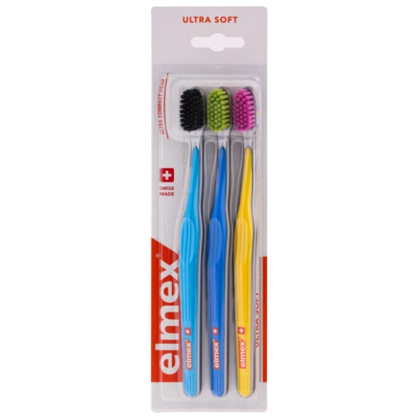 ELMEX Ultra Soft četkica za zube 3kom
