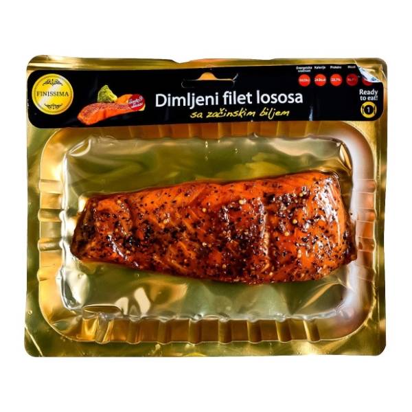 FINISSIMA dimljeni filet lososa sa začinskim biljem 200g
