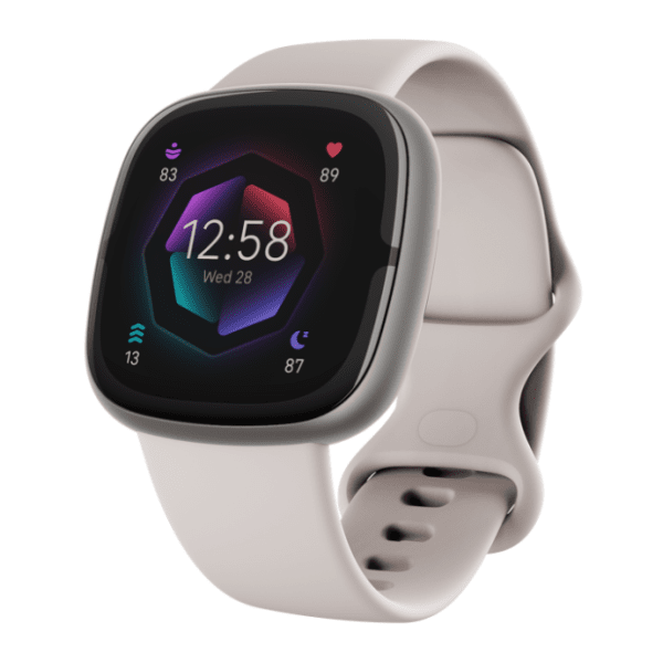 FITBIT Sense 2 Lunar White pametni sat