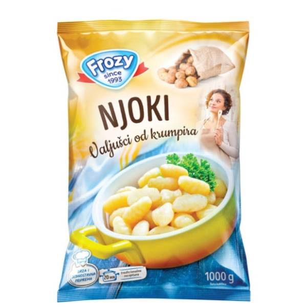 FROZY smrznute njoke 1kg