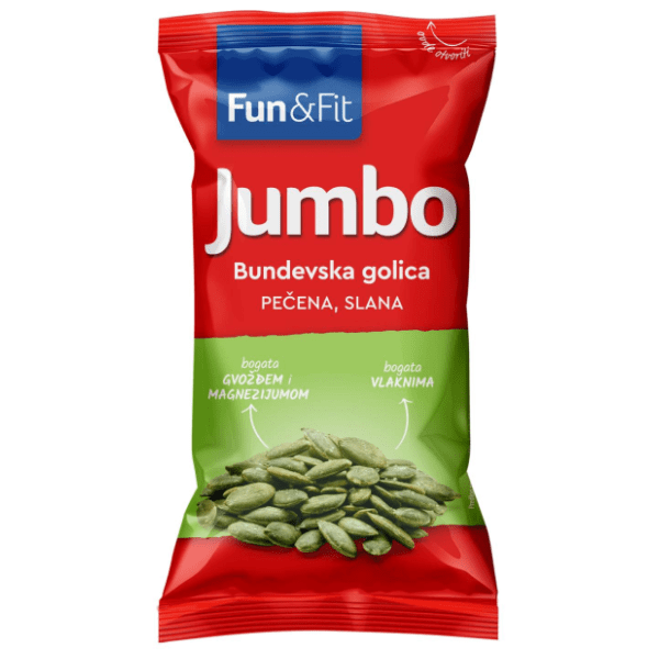 FUN & FIT Jumbo golica pečena slana 75g