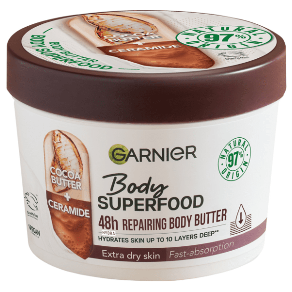Puter za telo GARNIER Body super food kakao  380ml