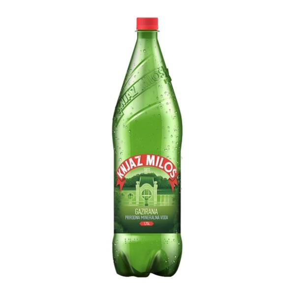 Gazirana voda KNJAZ MILOŠ 1,75l