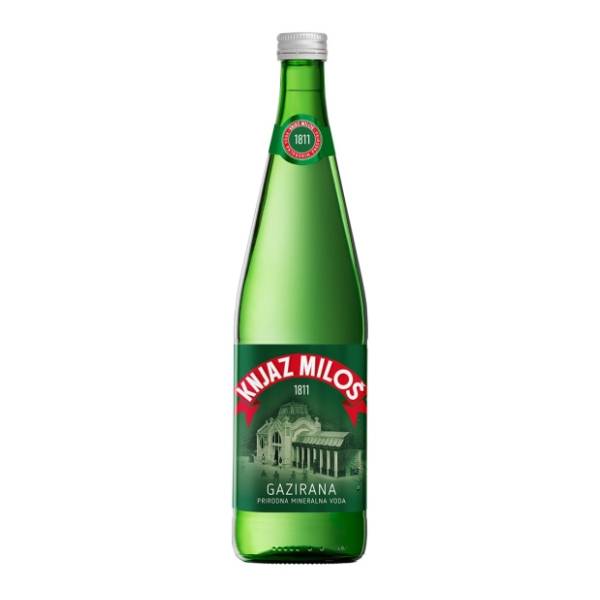 Gazirana voda KNJAZ MILOŠ 750ml