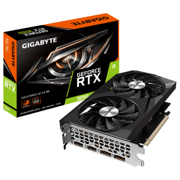 GIGABYTE nVidia GeForce RTX 3050 WINDFORCE OC V2 8GB GDDR6 128-bit grafička kartica