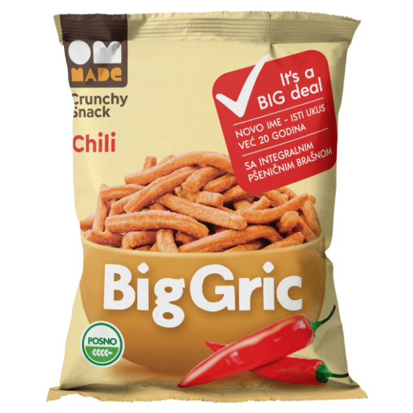 BIG GRIC grisine čili 70g