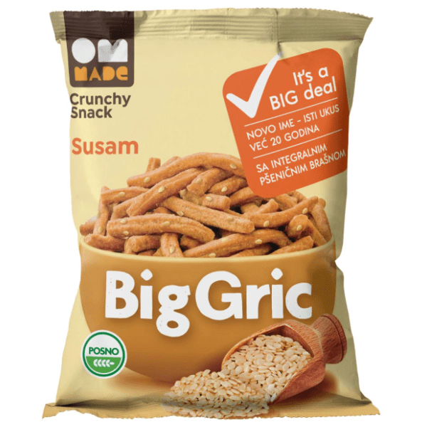 BIG GRIC grisine susam 70g