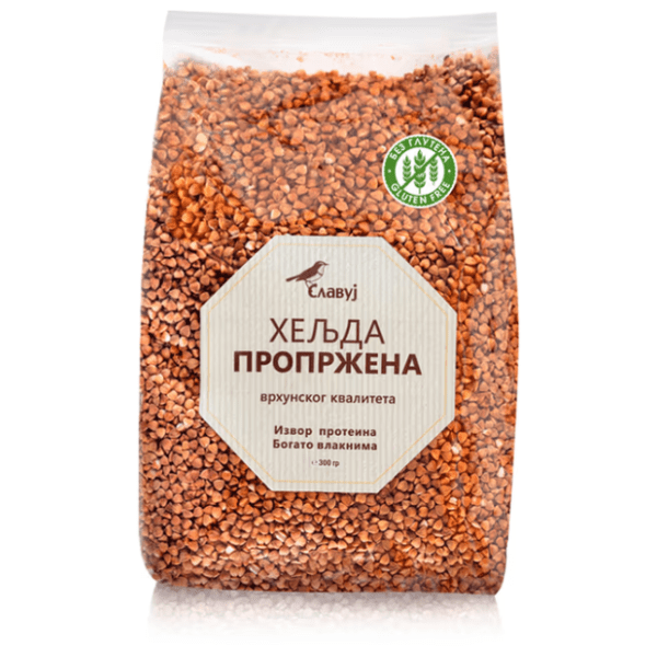 SLAVUJ Heljda propržena bez glutena 300g