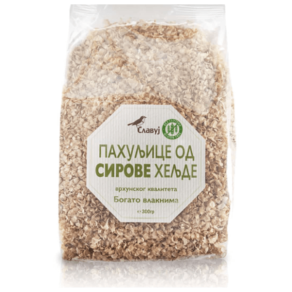 Heljdine pahuljice SLAVUJ sirove bez glutena 300g