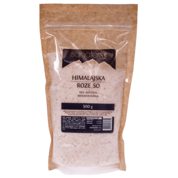 Himalajska so SANATERRA roze 500g