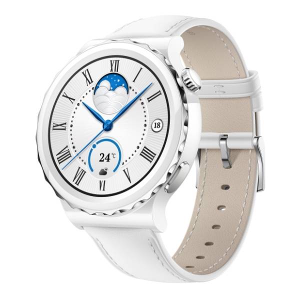 HUAWEI WATCH GT 3 Pro Ceramic/Leather 43mm pametni sat