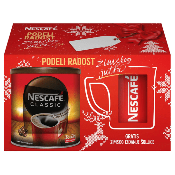 Instant kafa NESCAFE classic 200g + šolja