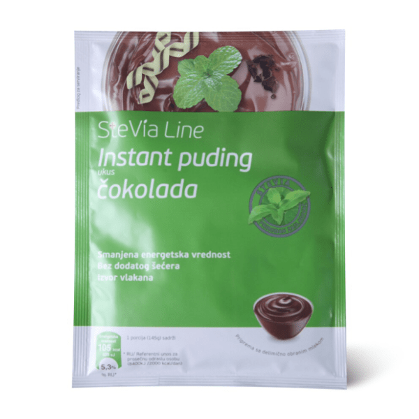 STEVIA LINE instant puding čokolada 40g