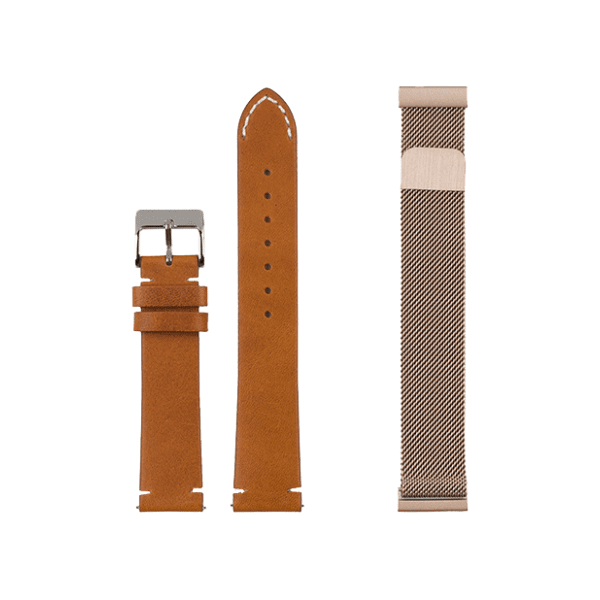 JUST IN CASE 2u1 20mm Brown-Gold narukvica za pametni sat