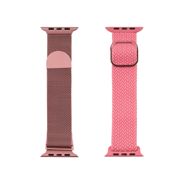 JUST IN CASE 2u1 42-45mm Pink-Pink narukvica za pametni sat