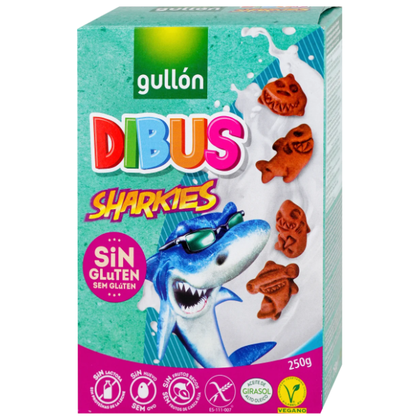Keks dečiji GULLON ajkulice 250g