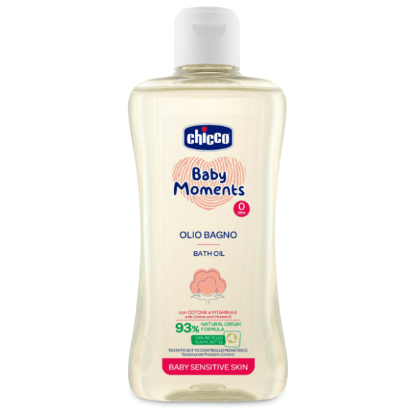 CHICCO Baby moments sensitive uljana kupka 200ml