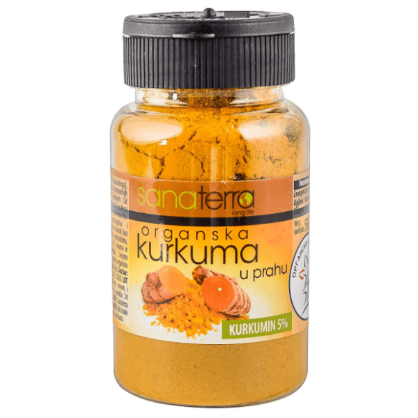 Kurkuma SANATERRA Organska u prahu 50g