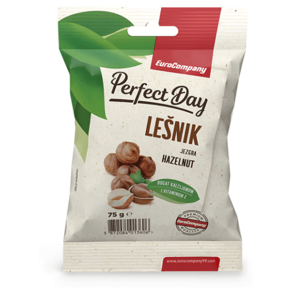 EUROCOMPANY sirovi lešnik 75g