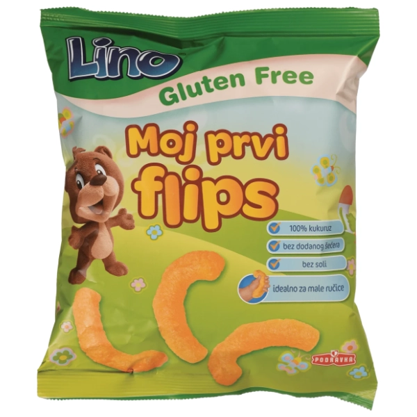 LINO moj prvi flips za decu kukuruz 25g