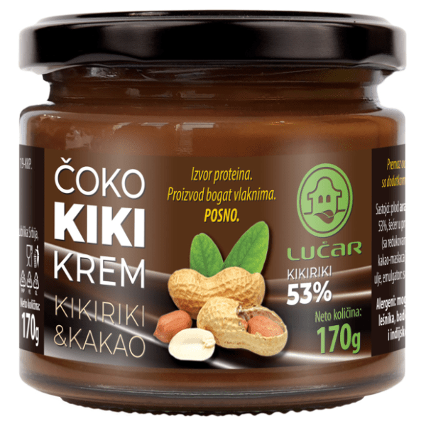 Namaz LUČAR čoko kikiriki i kakao 170g
