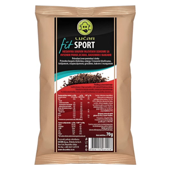 LUČAR fit sport mešavina sa semenki sa pahuljicama 70g