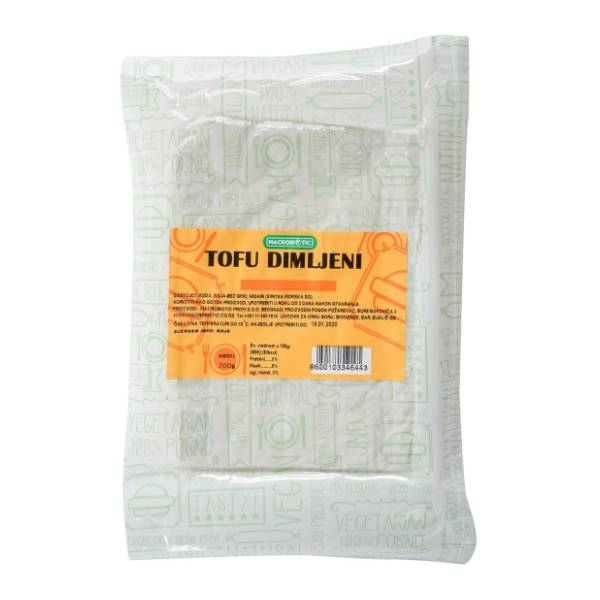 MACROBIOTIC dimljeni tofu sir 200g