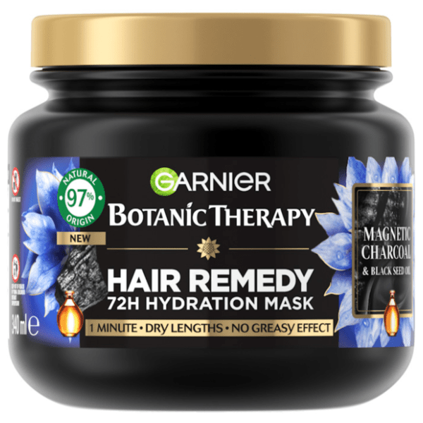 GARNIER Botanic therapy Hair remedy Magnetic charcoal maska za kosu 340ml