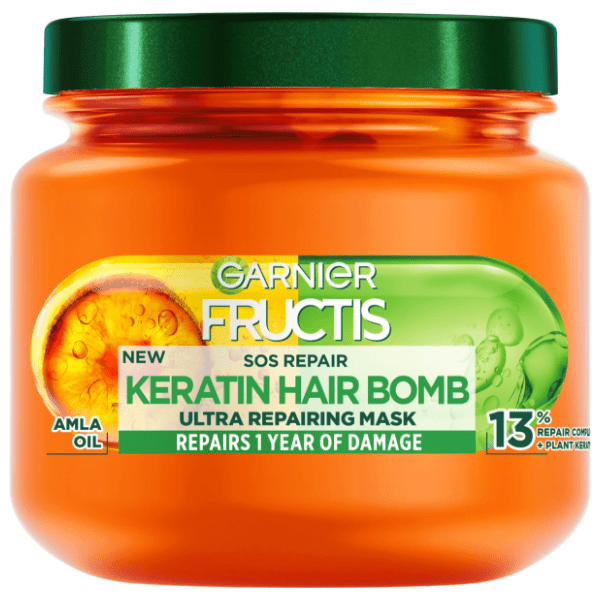 GARNIER Fructis SOS Repair keratin hair bomb maska za kosu 320ml